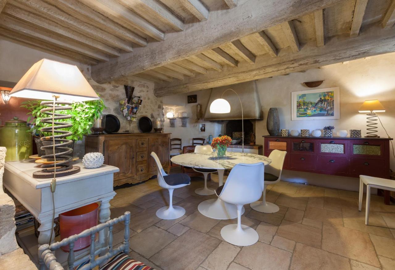 La Louviere Des Bruyeres Bed & Breakfast Robion en Luberon Exterior foto