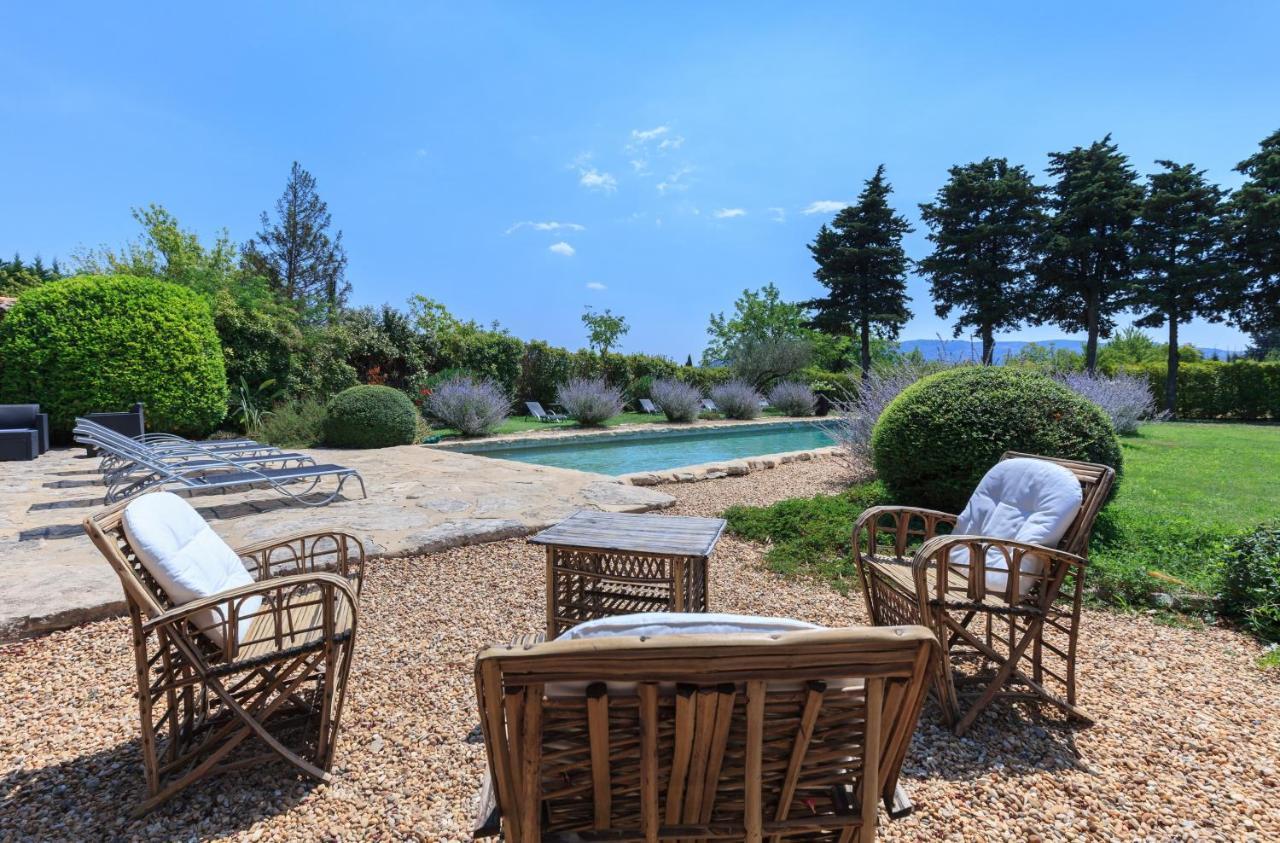 La Louviere Des Bruyeres Bed & Breakfast Robion en Luberon Exterior foto